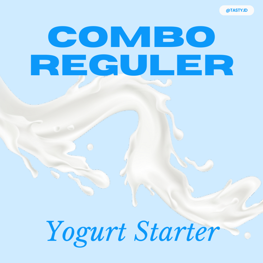 Yogurt Starter / Yogurt Culture / Kultur Yogurt / Bibit Yogurt / Biang Yogurt Combo Reguler