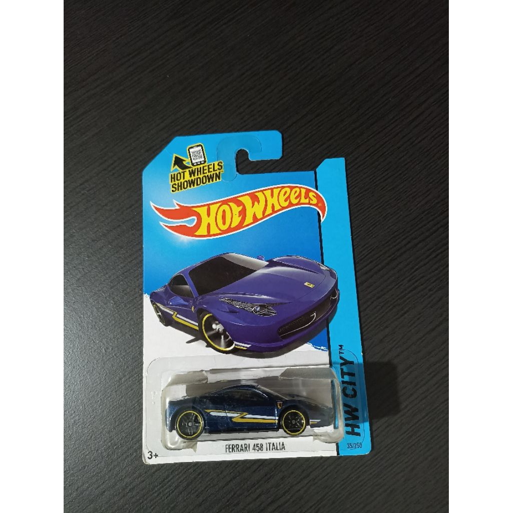 Hotwheels Ferrari 458 Italia