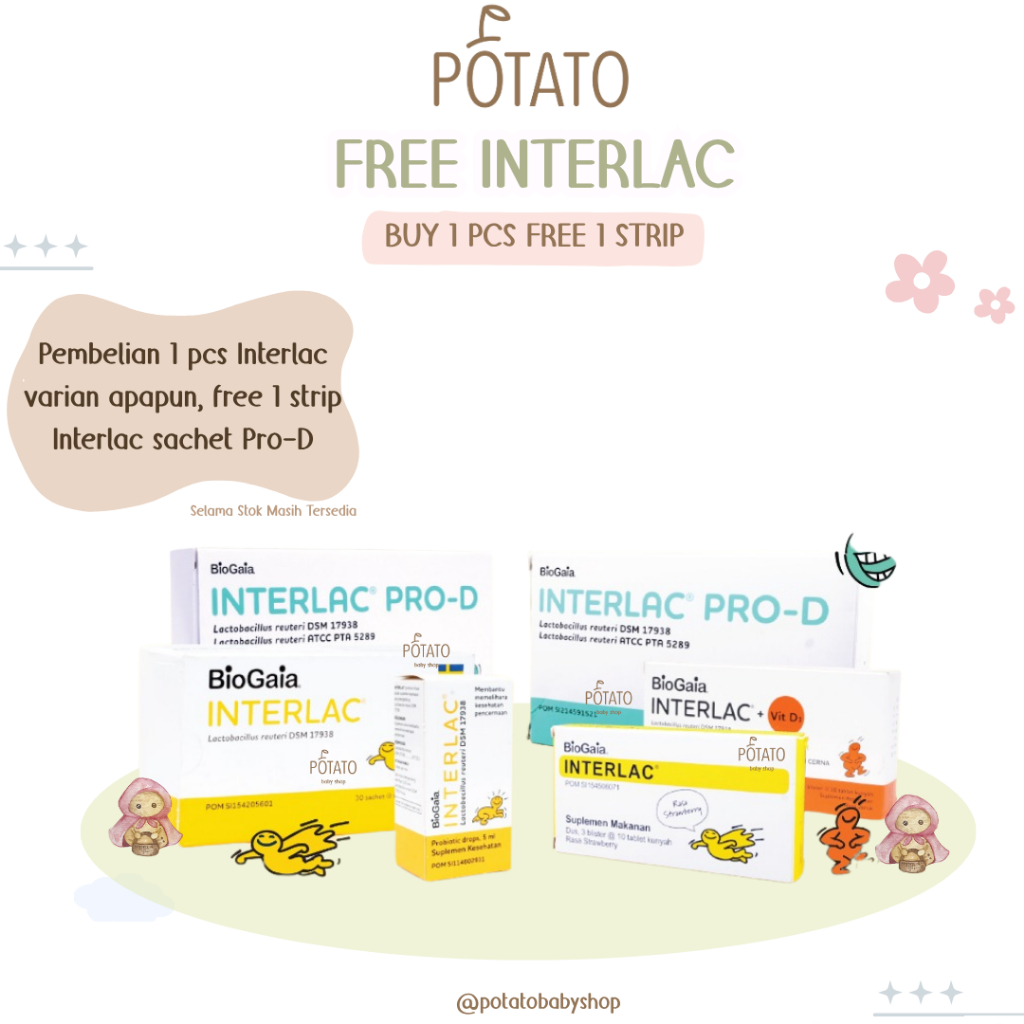 Interlac Probiotics Drops / Tetes - Probiotik Interlac Oil Drop Vitamin Pencernaan Bayi sd dewasa