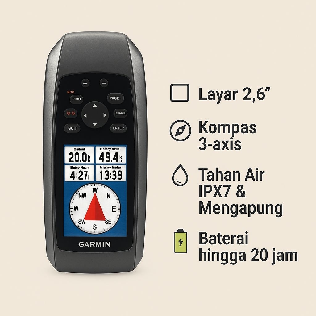 gps Garmin 78s second