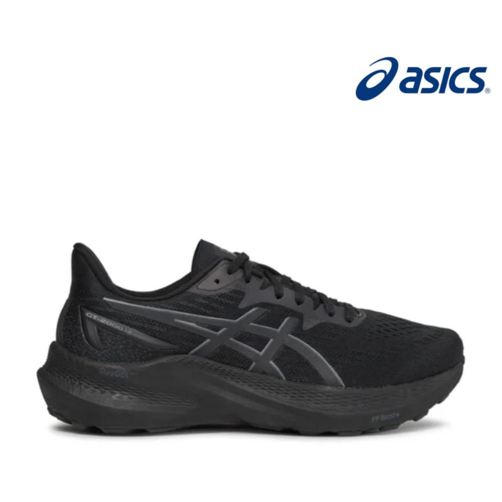Sepatu Running Asics GT - 2000 12 Triple Black