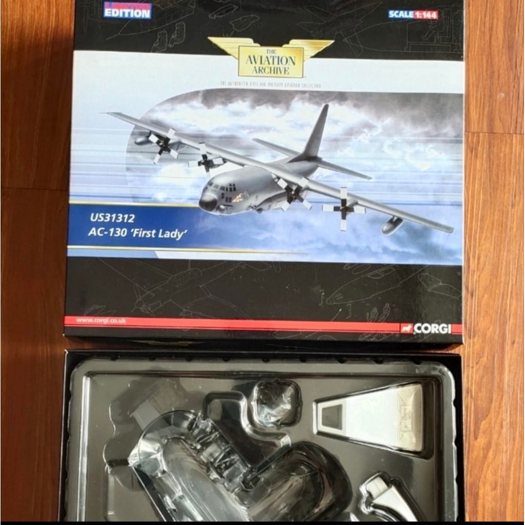 Diecast Corgi AC-130A Gunship 'First Lady' (Spectre) 1:144