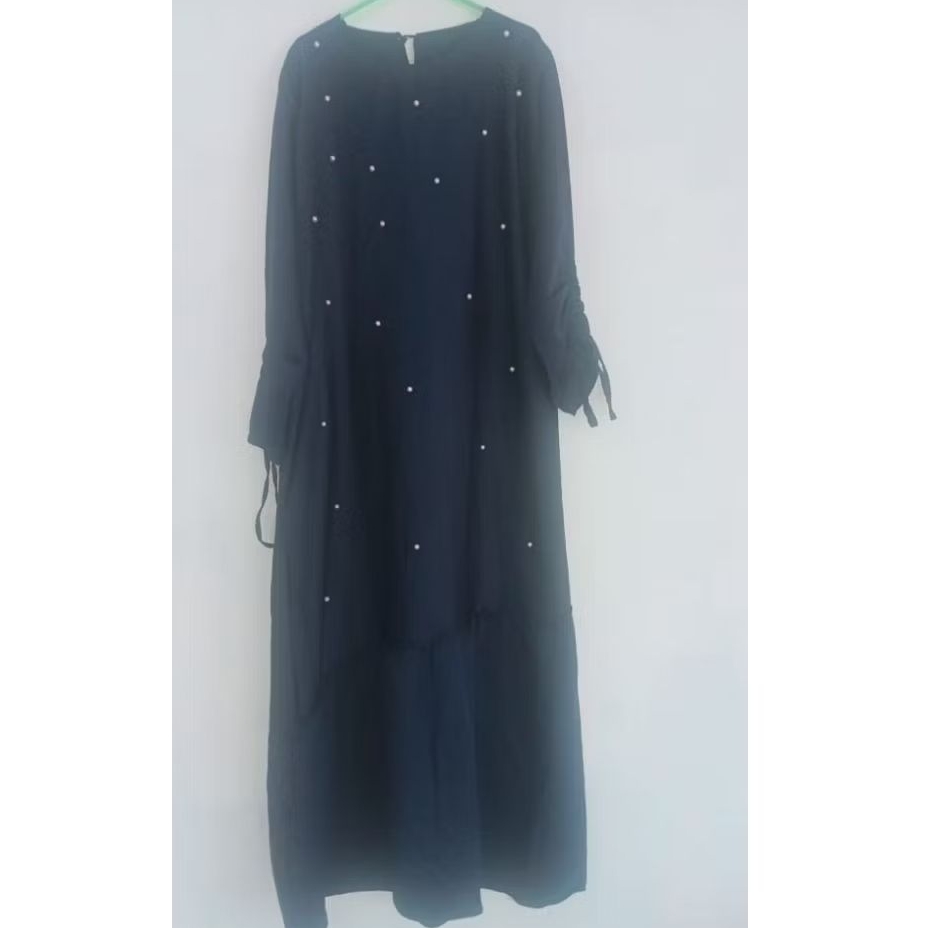 Gamis wanita dewasa / remaja warna navy