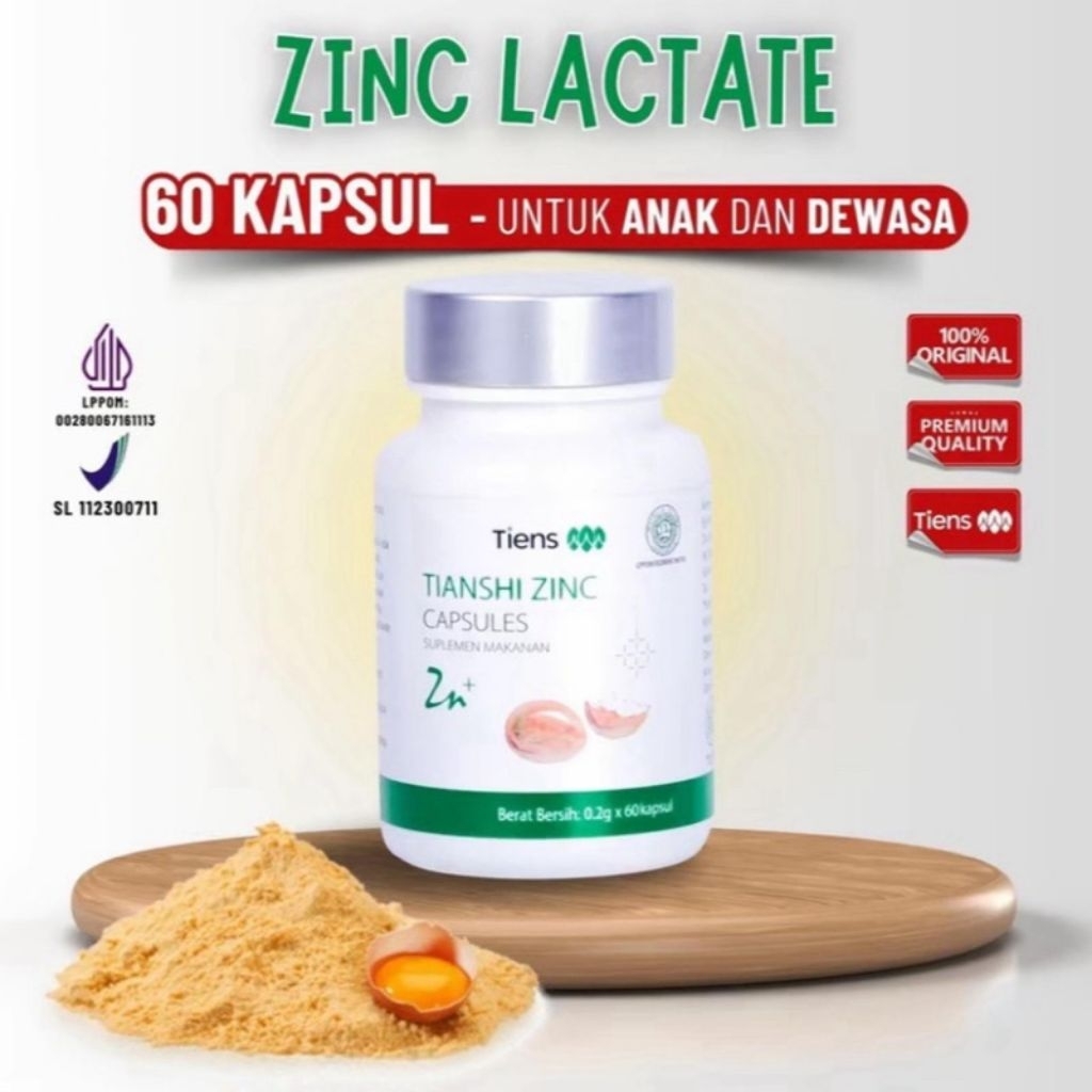 Suplemen Zinc Capsules Tiens