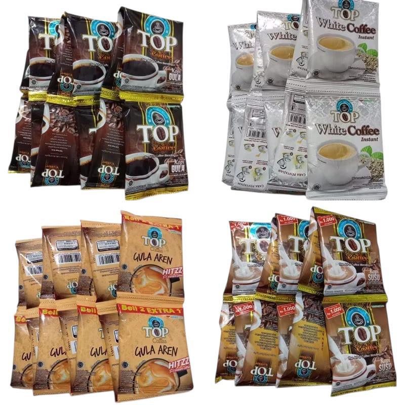 Top Coffee Aren / Susu /White / kopi gula all Harga 1 Renceng