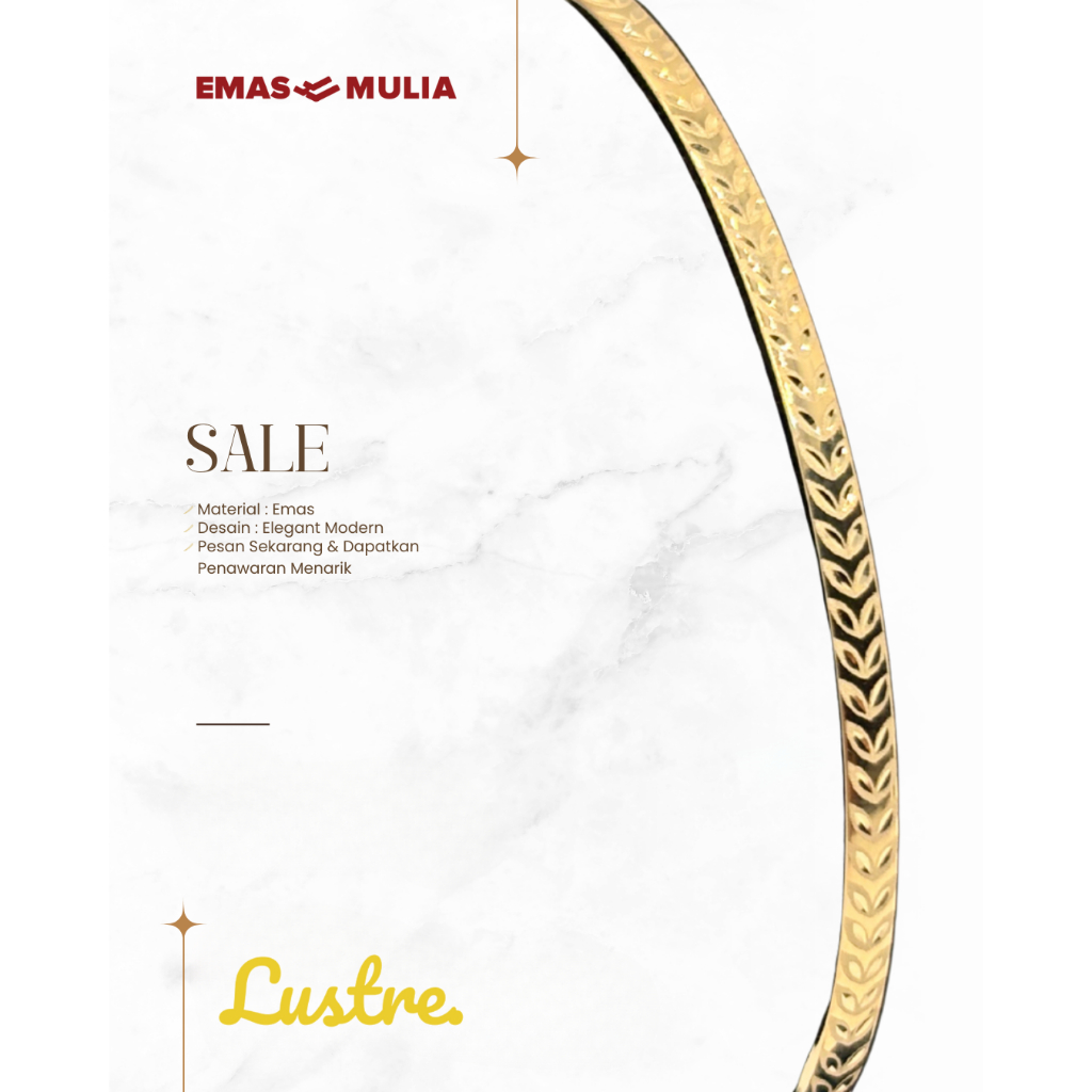 001 G1 Ubs Gold Gelang Kasandra TGLP000091-12