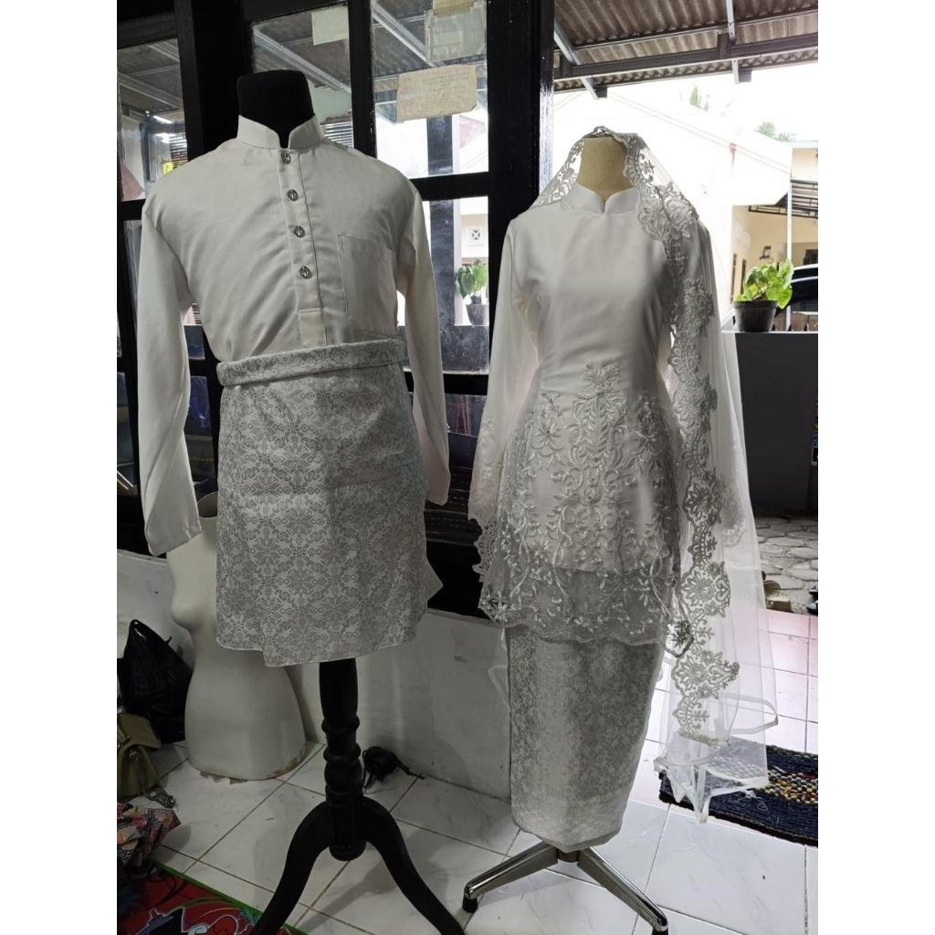 gaun pengantin Malaysia Melayu gaun walimah gaun akad wedding dress
