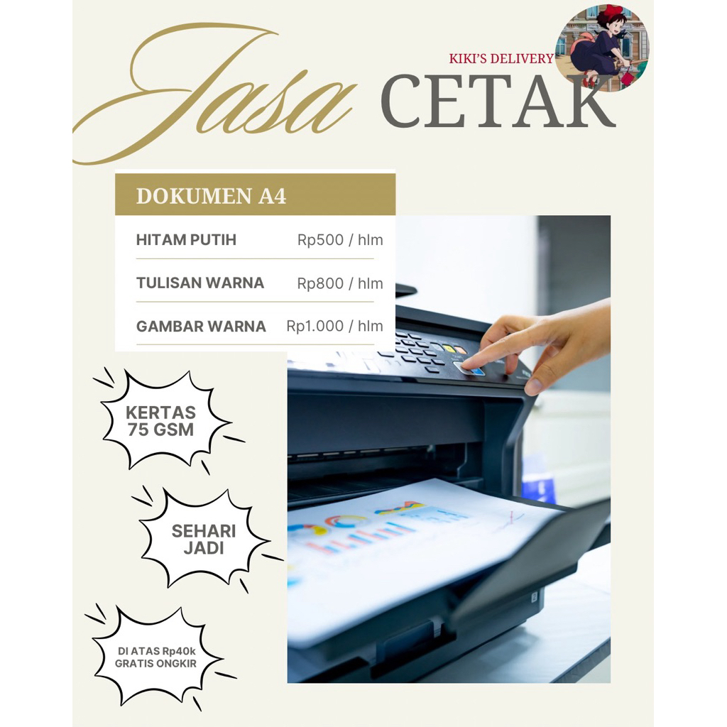[Minimal 10 Ribu] Jasa Print Cetak Dokumen Daerah Medan