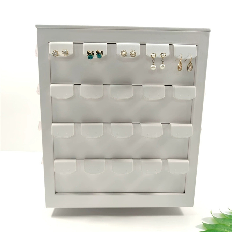 Display Cincin Putar Serba Guna Manual / Rak Anting Putar 360 Magnetik