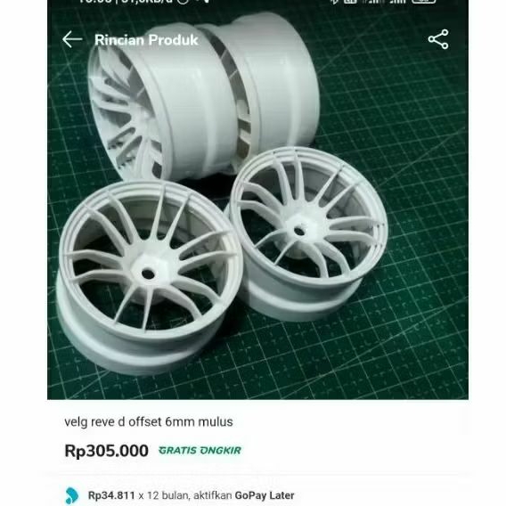 velg reve d offset 6