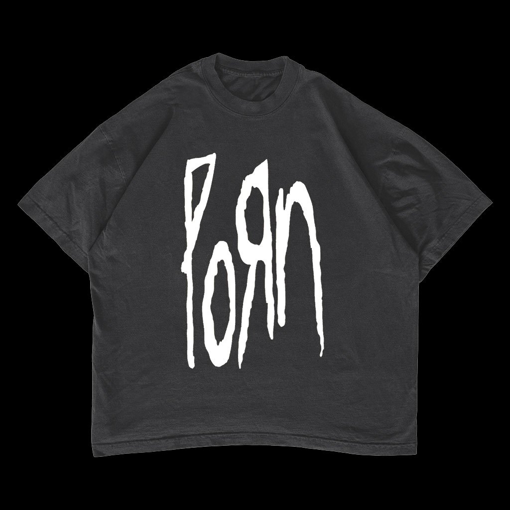 Kaos Band Korn Oversized T-shirt Vintage