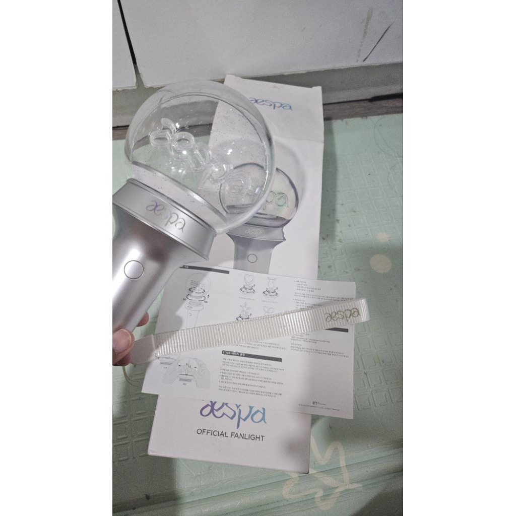 Lightstick aespa Ver. 1 Official ORIGINAL - PRELOVED