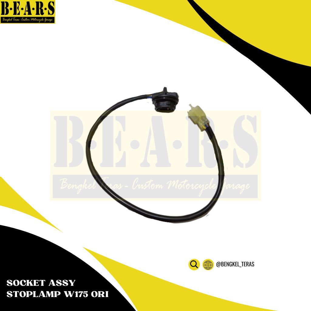 Socket Assy Stoplamp W175 soket fitting lampu Kawasaki W175