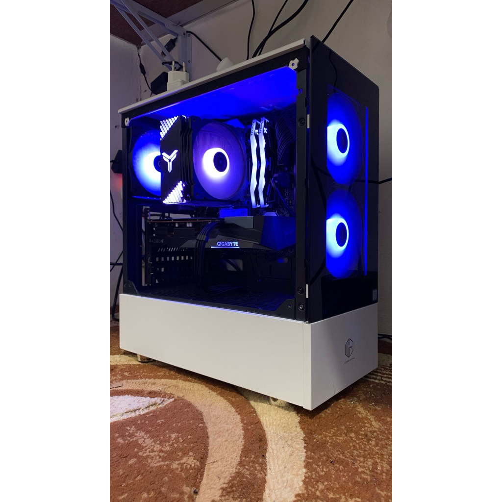 pc pesenan ryzen 5 7500f + rx 6650 xt