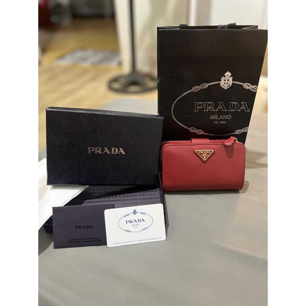 Prada Wallet Saffiano 2019