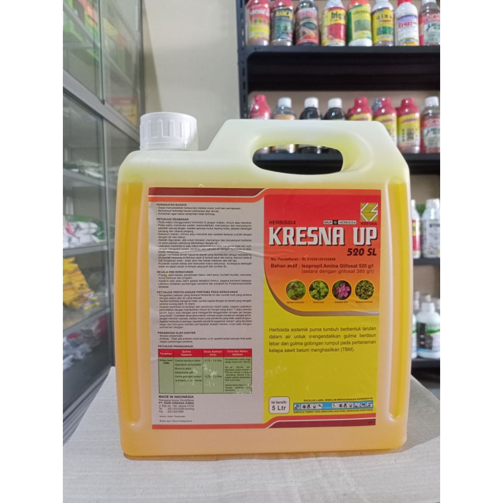 Herbisida Kresna Up 520SL kemasan 5 Ltr