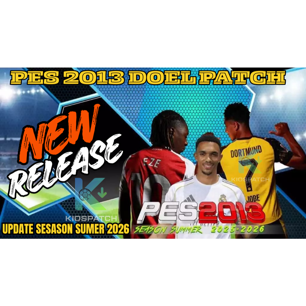 Game Bola (PS3) PES 2013 Doel Patch Summer 2026 Terbaru File PKG via Email