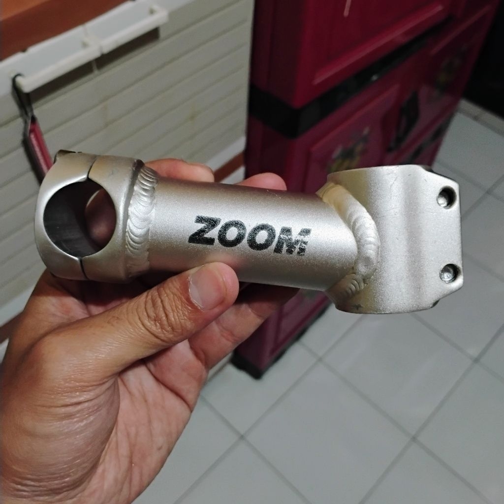 Zoom Stem Sepeda Threadless 25.4 mirip ringle Fixie MTB Road Bike Federal Full Alloy Bekas