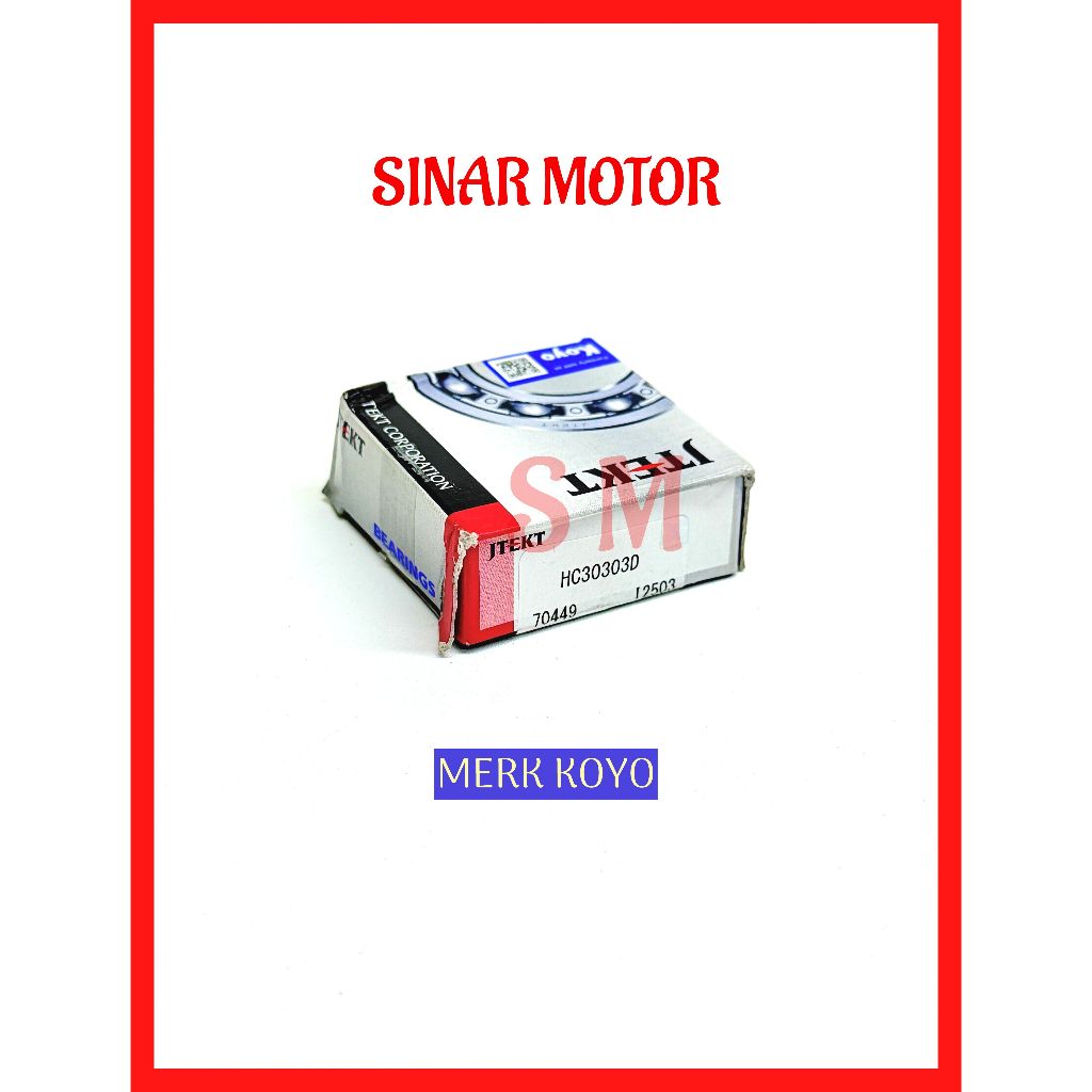 BEARING 30303D BEARING KINGPEN HARDTOP TAFT GT