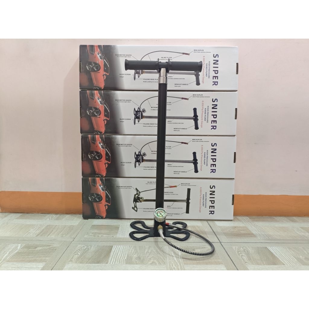 Pompa Pcp 4 Stage 6000Psi Original,Pompa PCP 4 Stage Sniper