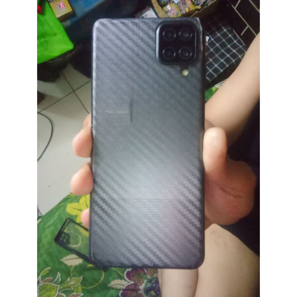 Samsung A12 mesin gambling minus lcd batre (6/128)