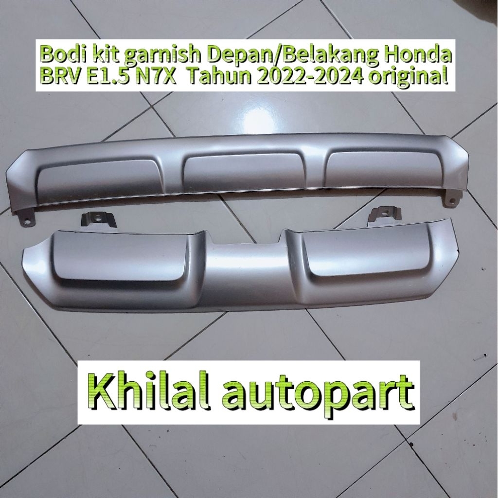 Body kit garnis depan belakang Honda BRV E1.5 N7X th 2022-2024 original Car