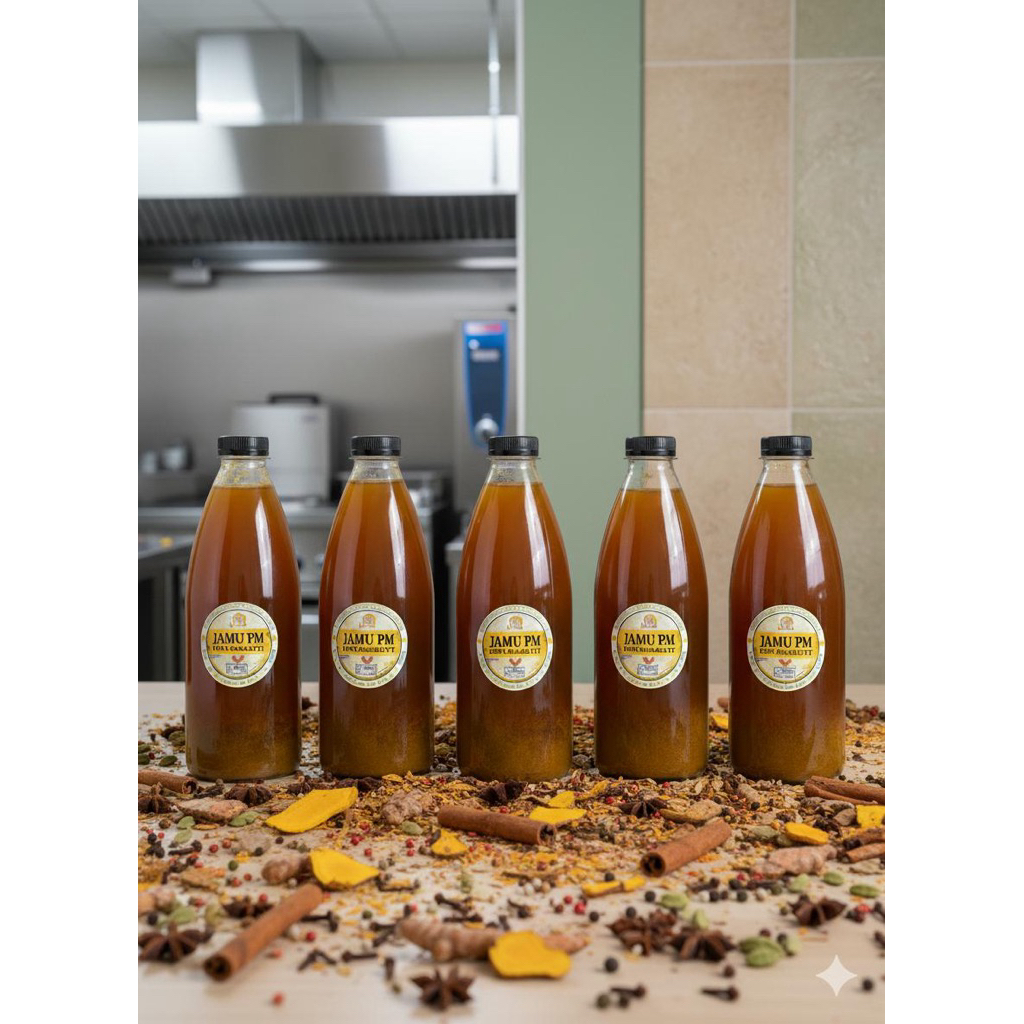 [READY STOCK] Beli 3 botol jamu PM  pengiriman instan