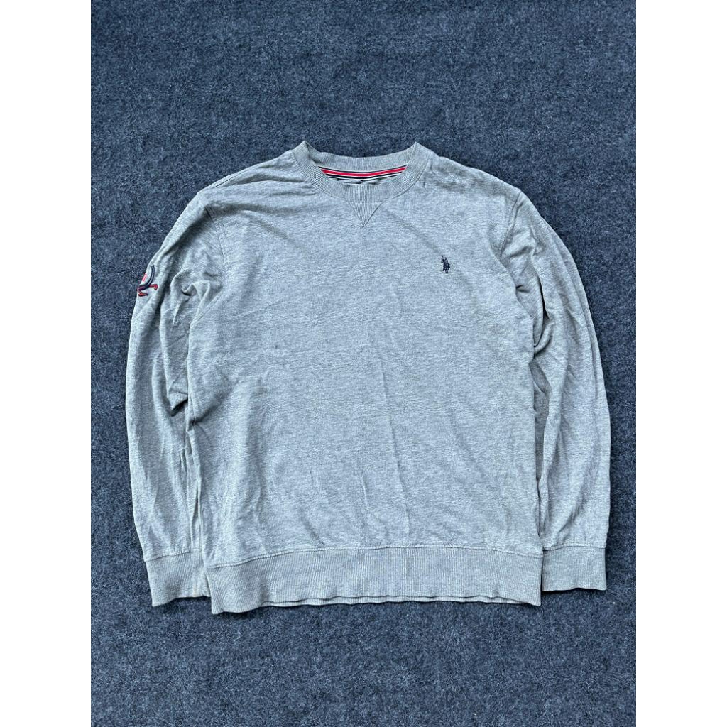 Crewneck POLO USPA | Second Berkualitas| Sudah Laundry | Full Tag Original