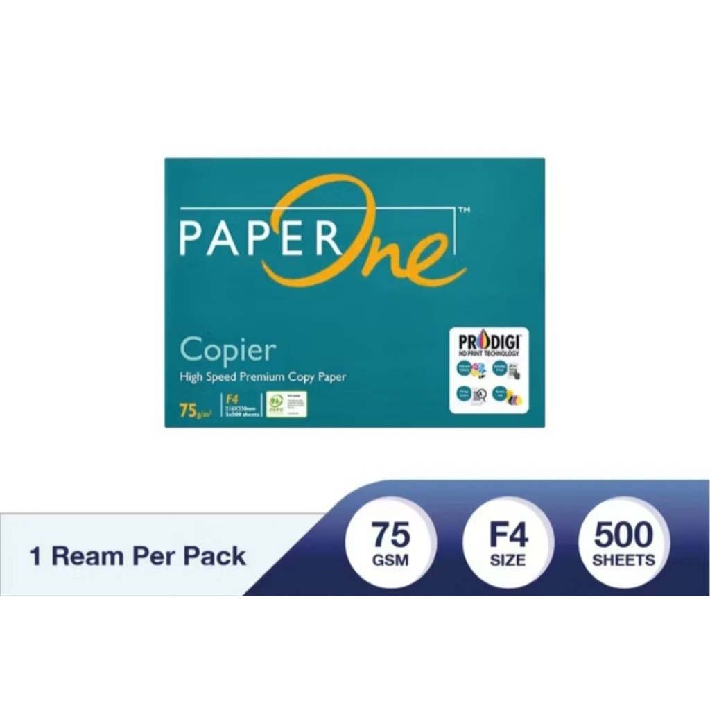 Paper One F4 75 GSM
