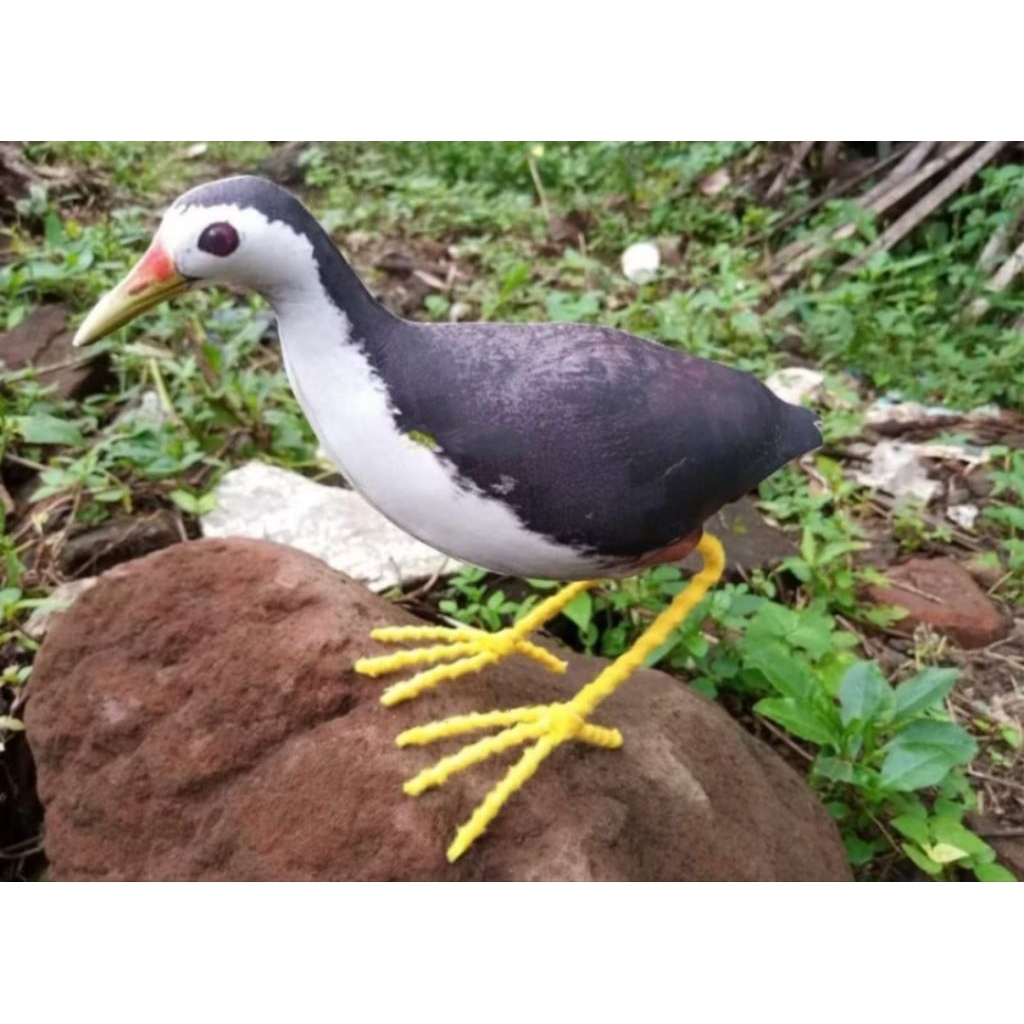 PATUNG BONEKA BURUNG RUAK GACORRRR