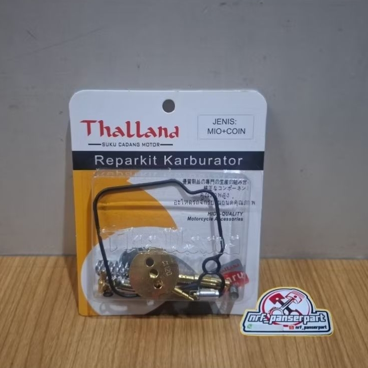 REPAIRKIT KARBURATOR MIO/REPARKIT CARBURATOR/PARKIT SPUYER CARBU SET+KOIN +PLAMPUNG YAMAHA MIO SPORT