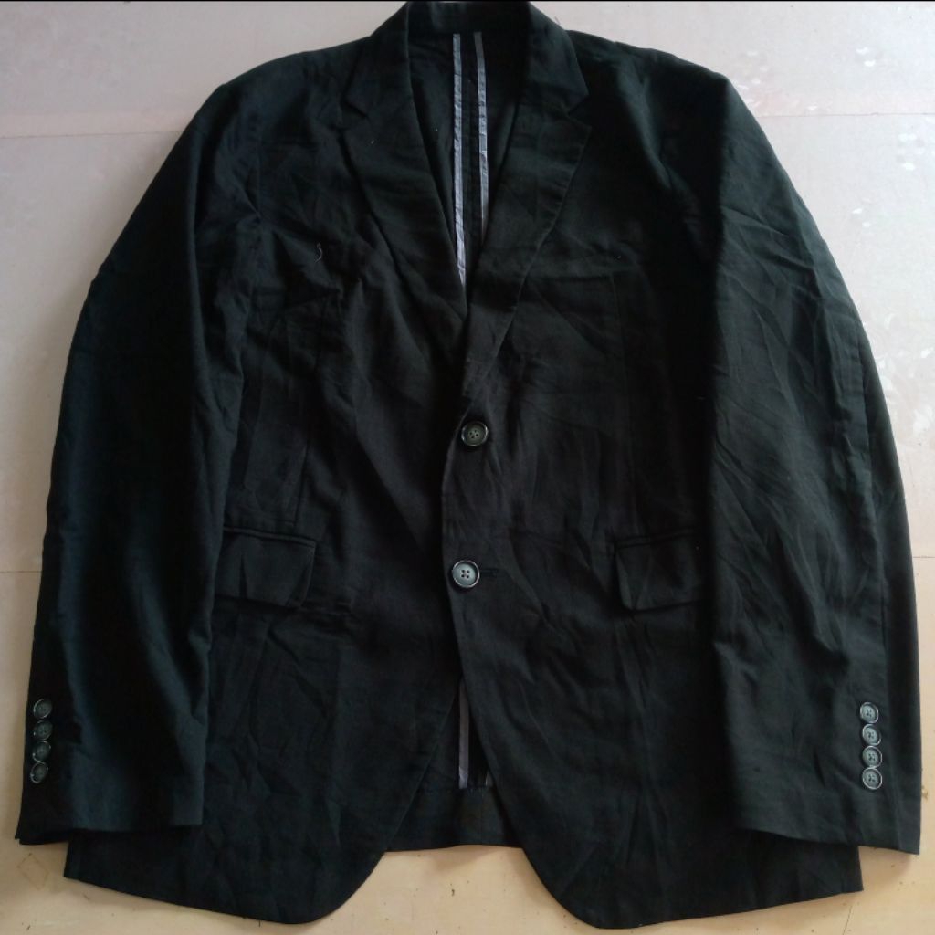 JAS/blazer HITAM PRIA LD112 BRAND SPAO harian/formal