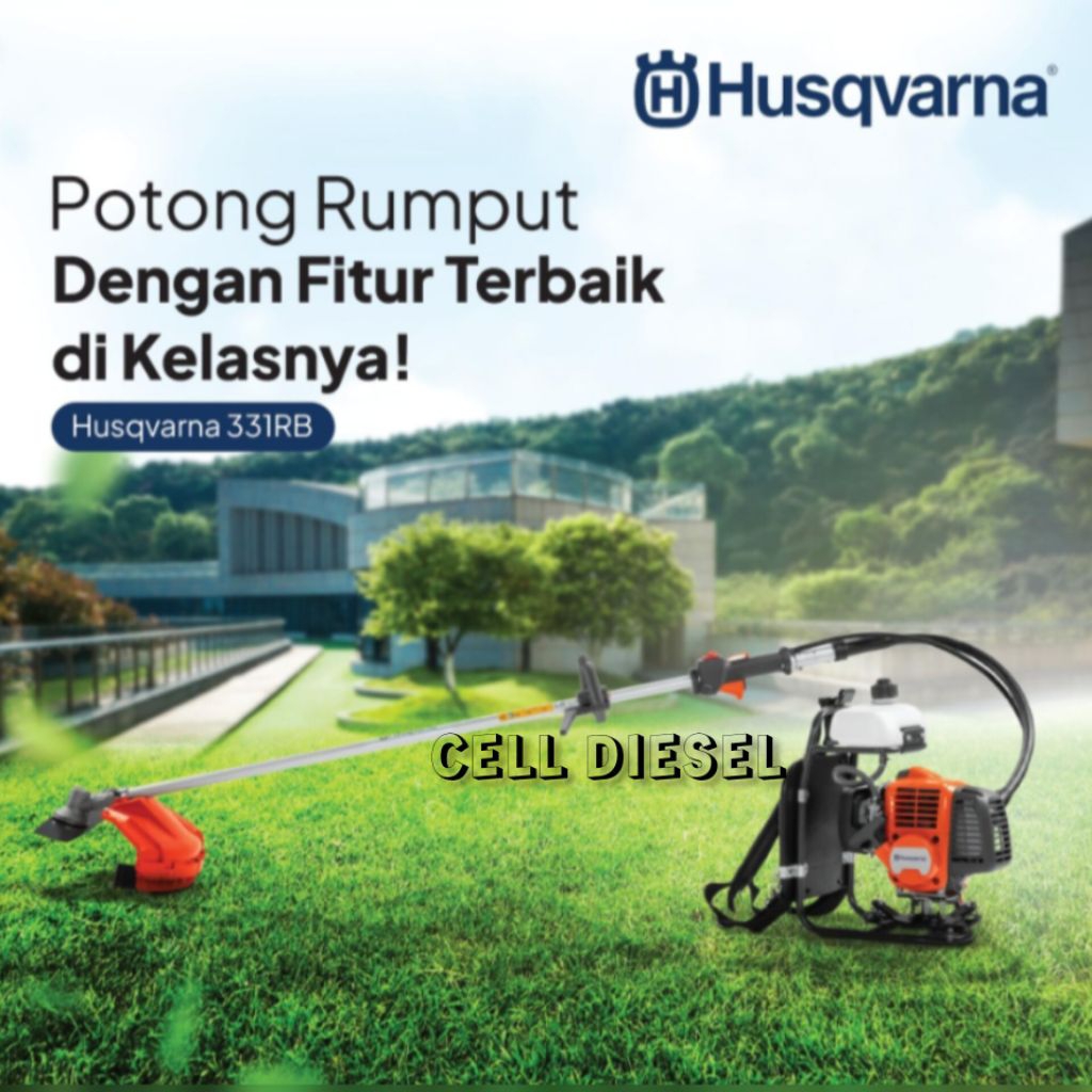 Mesin Potong Rumput HUSQVARNA 331 RB 2 Tak