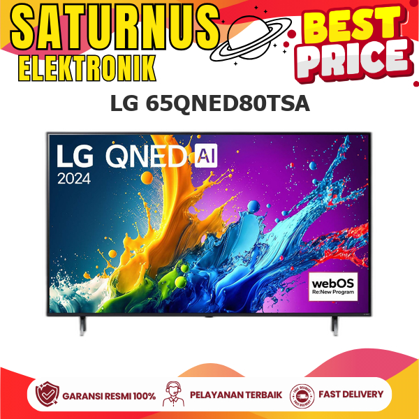 LG 65QNED80TSA Smart TV 65 Inch 4K UHD QNED NANO AI THINK 65QNED80TSA 65QNED80 65QNED