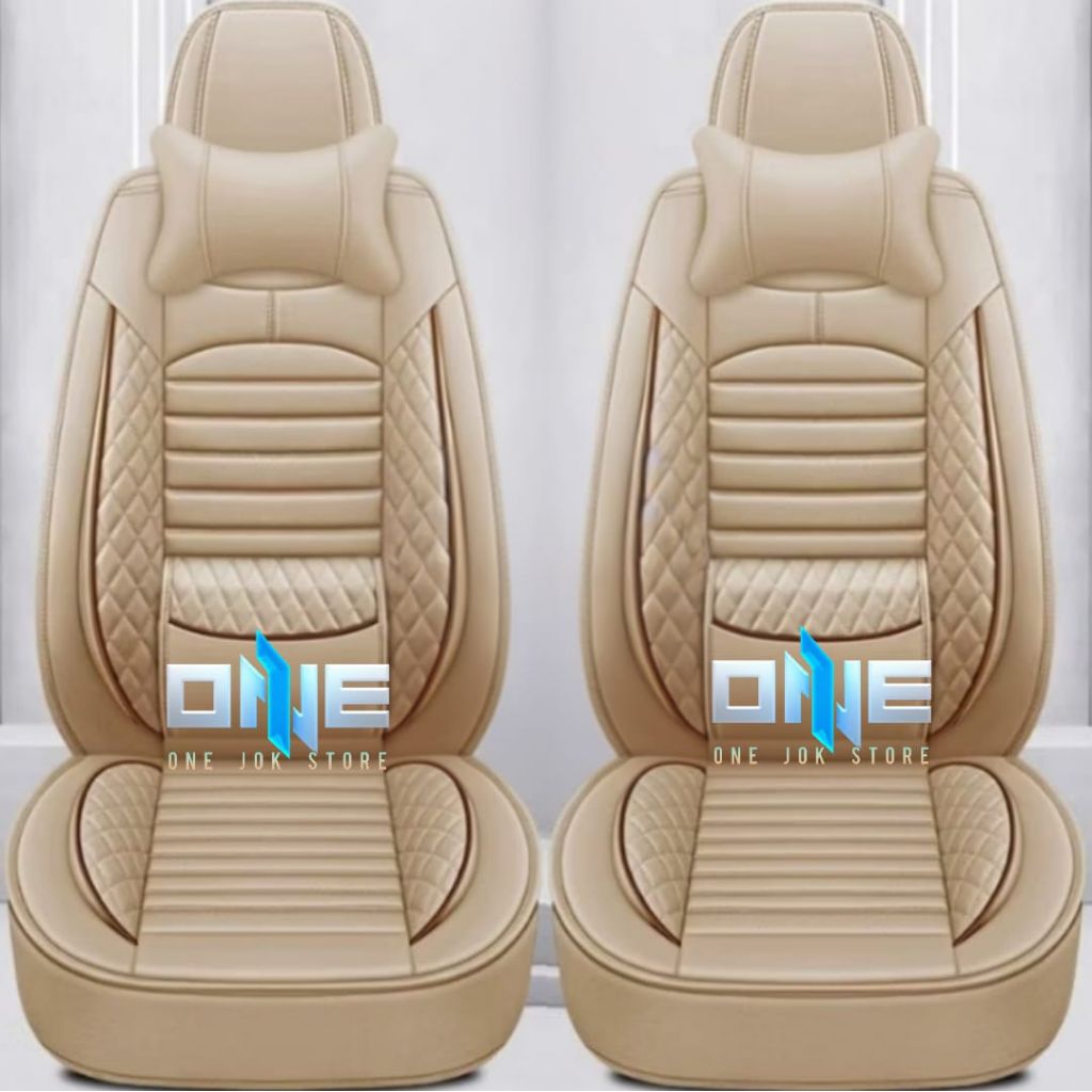 sarung jok mobil Innova lama Innova reborn tipe G E dan V full 3 baris bahan kulit medium Ferari