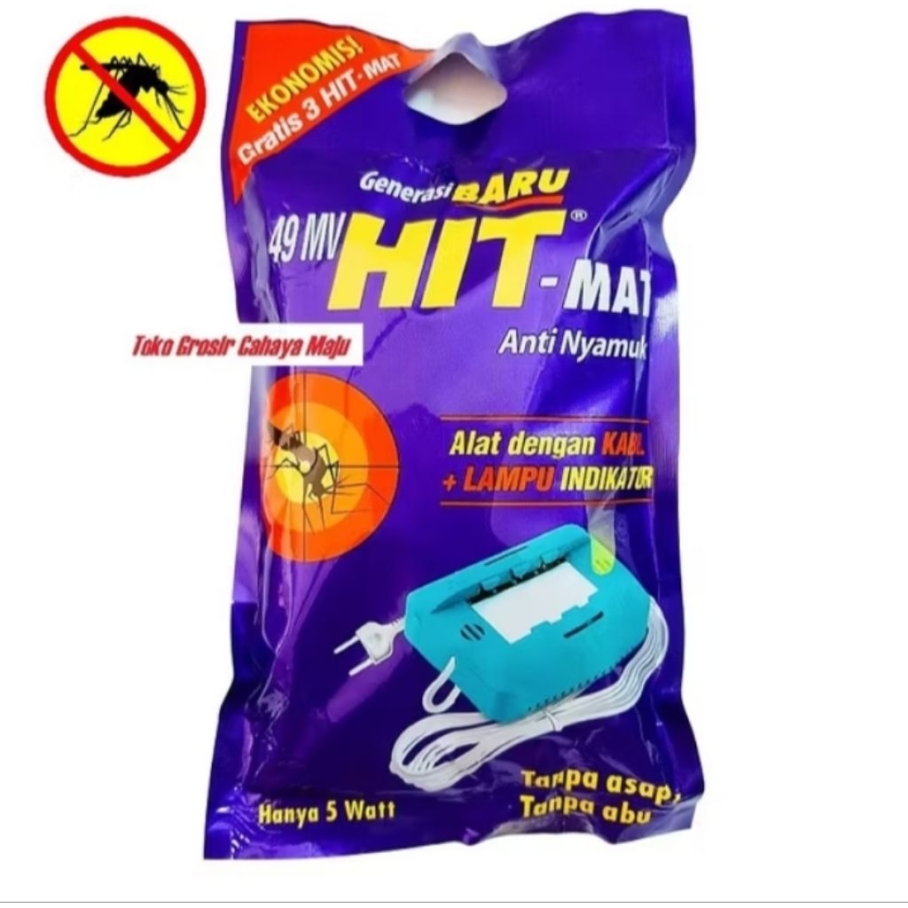 Hit Mat Set Alat - Obat Nyamuk Elektrik