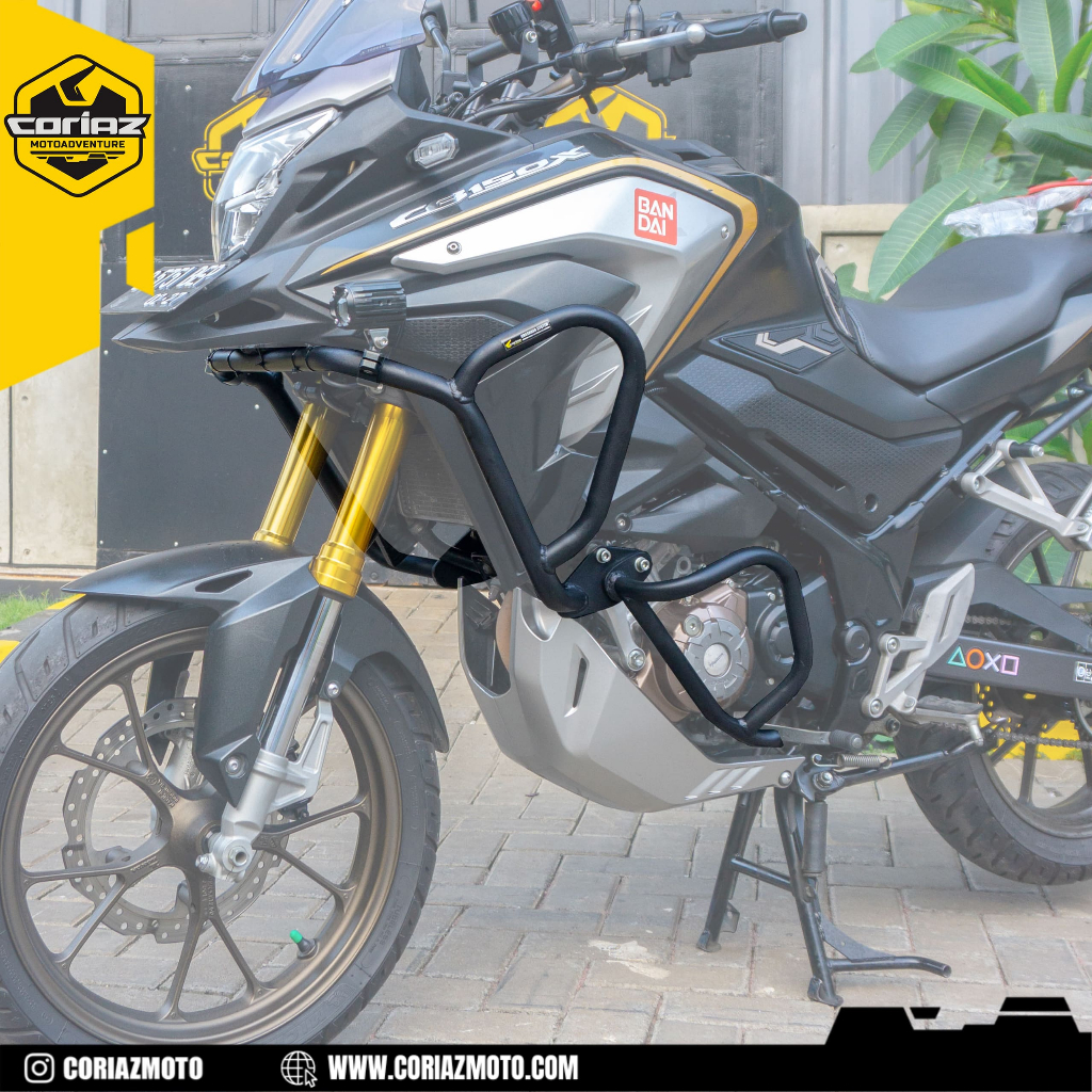 Crashbar System Honda CB150X by Coriaz Motoadventure Original