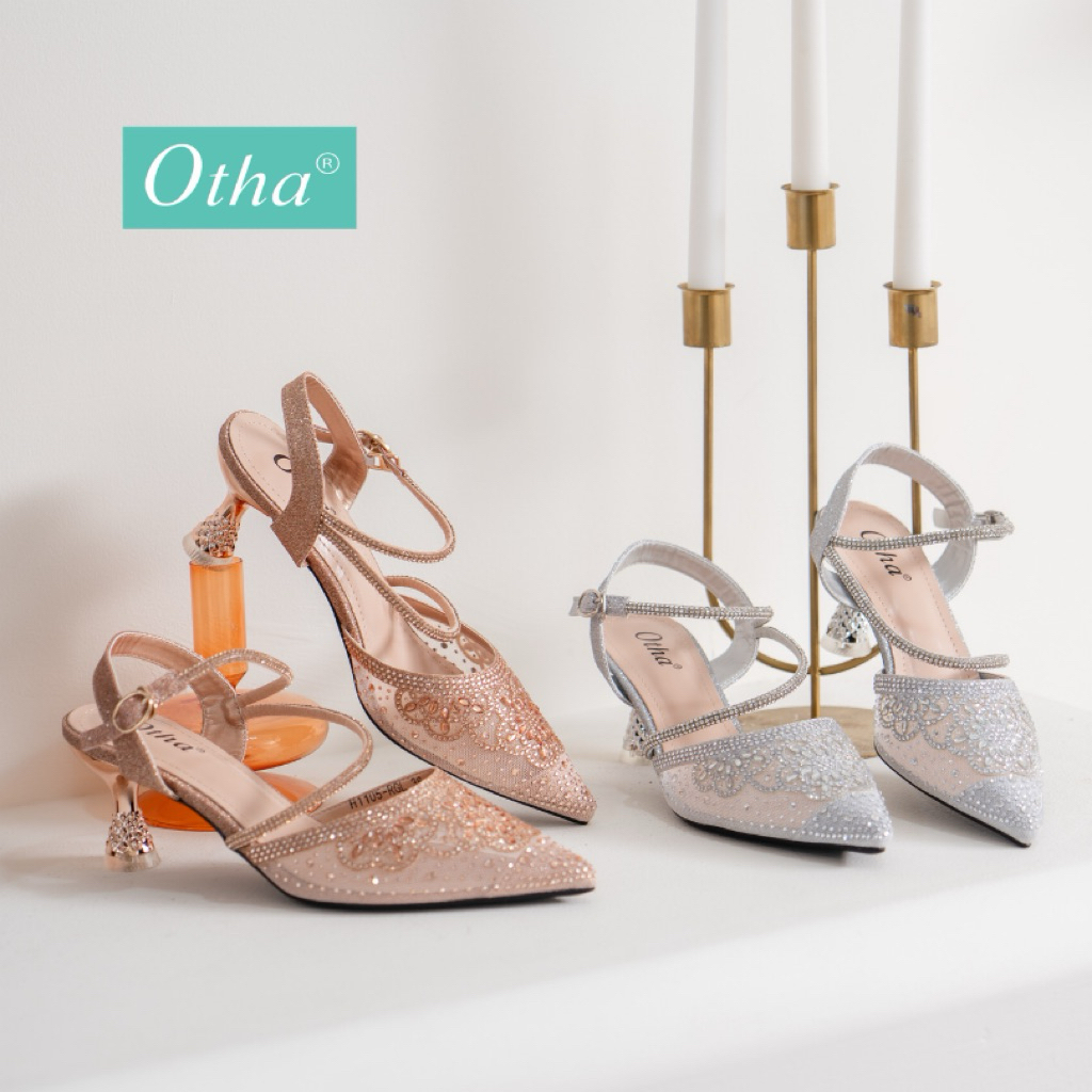 Otha Shoes H1105 OHD - Sepatu Heels Wanita Tinggi Hak 5 cm