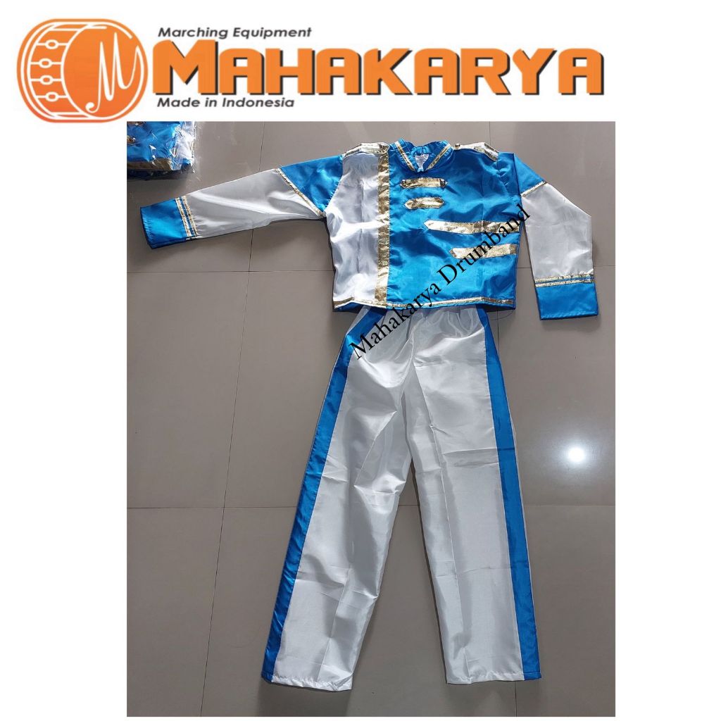 Baju Drumband TK Dengan Topi Drumband