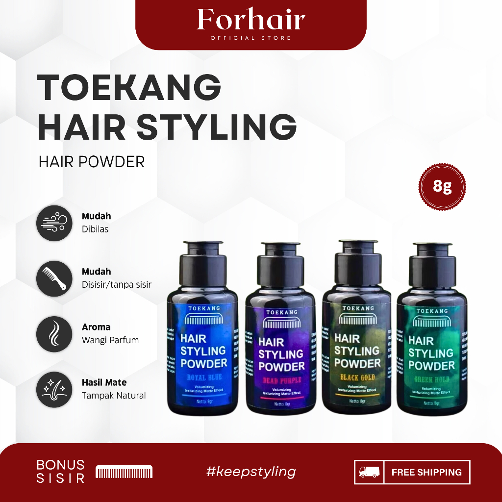 HAIR POWDER AROMA FRESH Hair Volume Powder Hair Styling Powder Anti Lepek / HAIR POWDER MURAH / HAIR