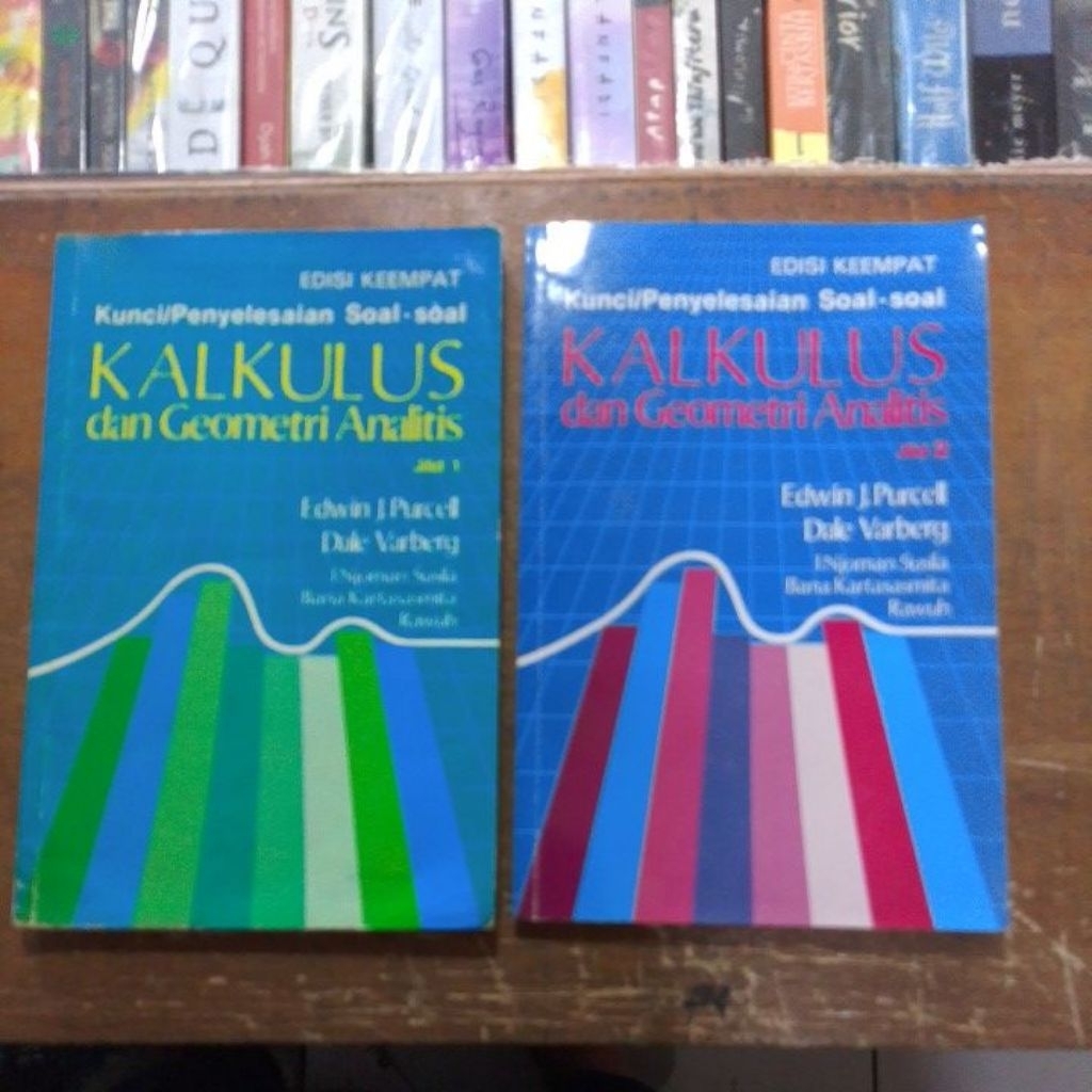 Buku Kunci/Penyelesaian Soal-soal KALKULUS dan Geometri Analitis jilid 1 dan Jilid 2 EDISI KEEMPAT E