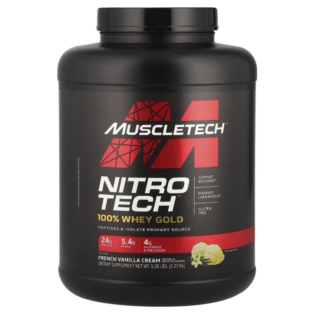 Muscletech nitrotech whey gold 5lbs / whey gold 5lbs / whey gold standard