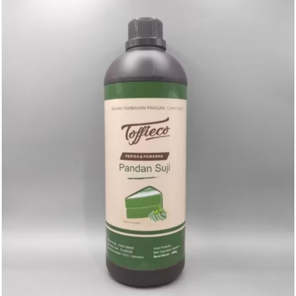 Toffieco Pasta Pandan Suji Repack 50gr