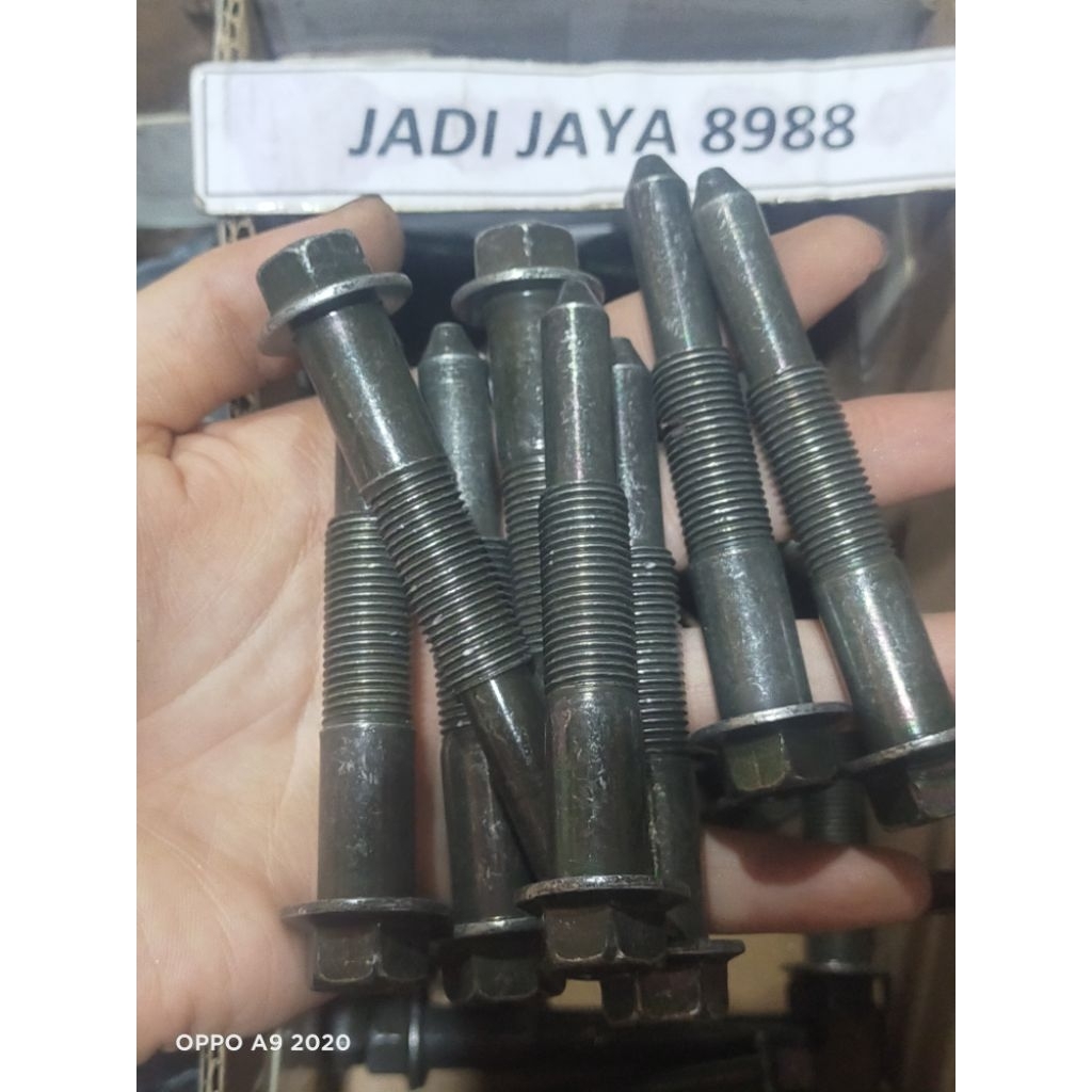 Baut Kaliper Cakram Depan Besar Hijau Original Yamaha Mio Old