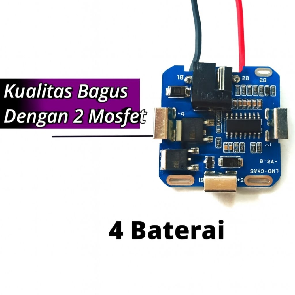Modul bms 4s pcb 16.8v 18v volt Bor proteksi Baterai Lithium 18650 bor cordless bisa buat jld tool n