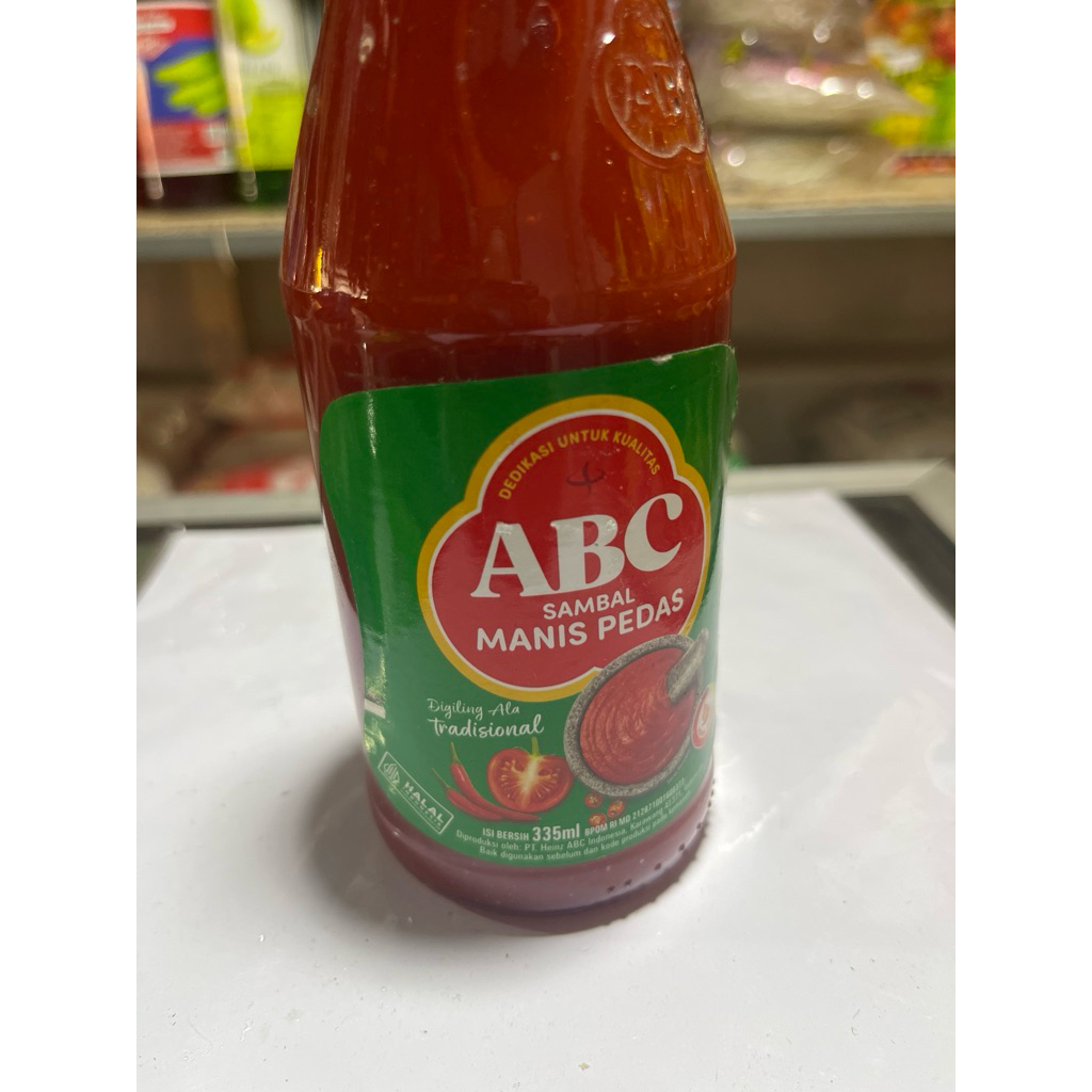 Saos sambel pedas manis ABC 335ml