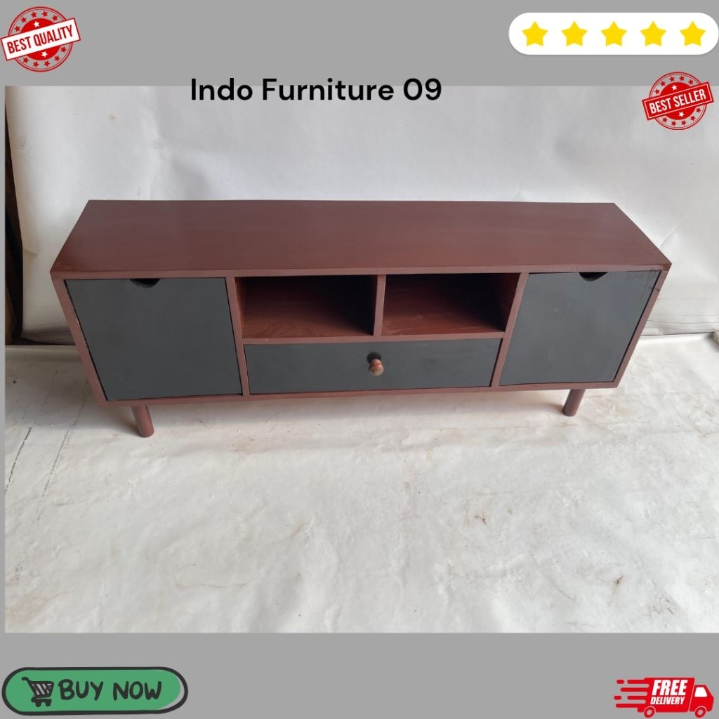 link request ukuran meja tv kayu laci tengah ukuran 110x90x40