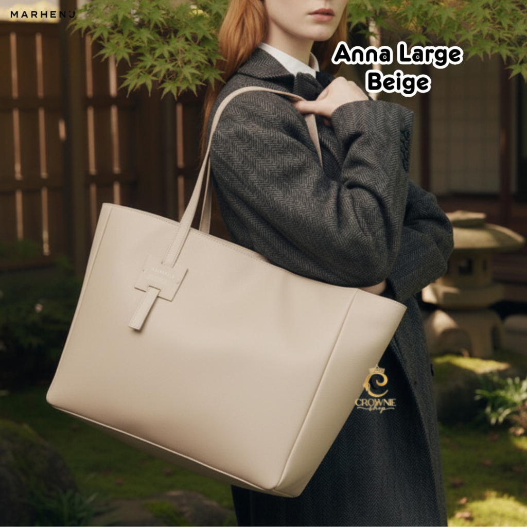 Tas wanita korea Marhen J tote shoulder leather ANNA LARGE