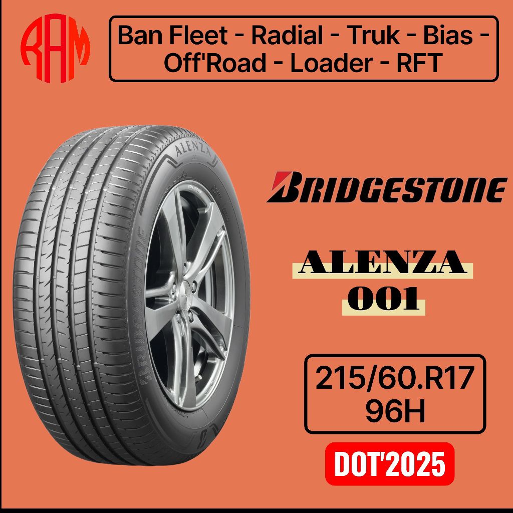 Ban Mobil Bridgestone ALENZA 001 215/60.R17 96H