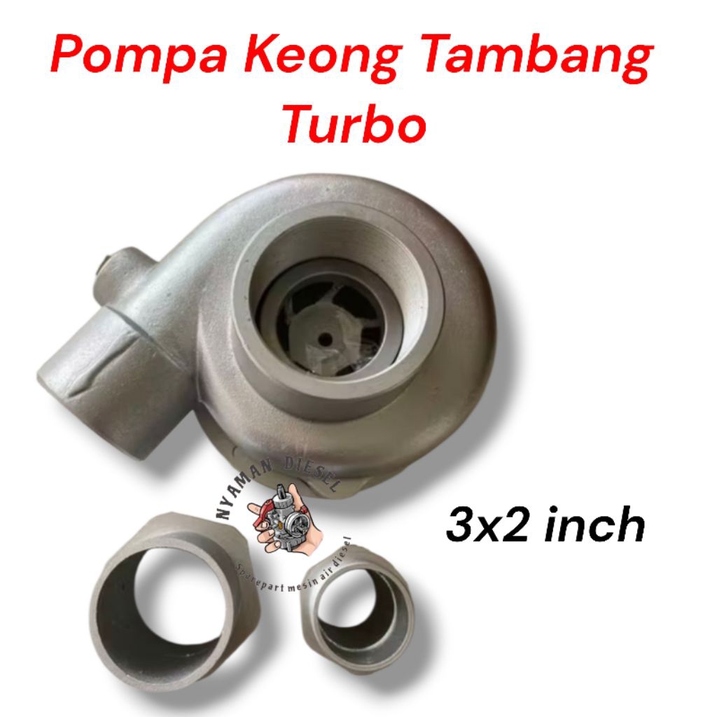Pompa Keong Tambang 3inch (3x2) / Pompa Keong Tambang emas Turbo 3x2